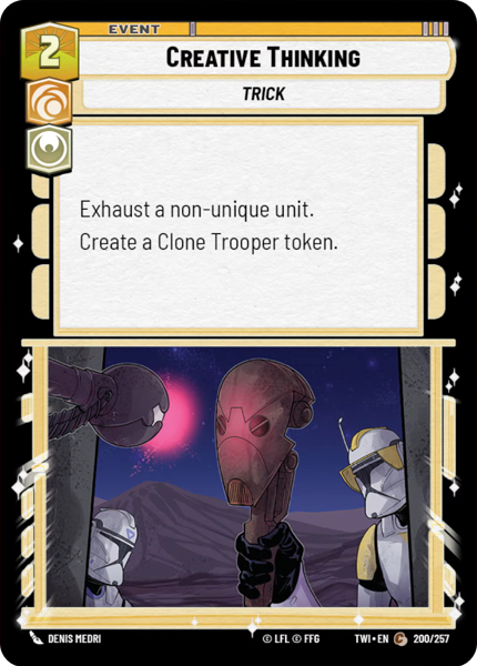 CREATIVE THINKING - Unlimited Twilight of the Republic