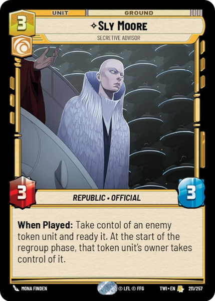 SLY MOORE - Unlimited Twilight of the Republic