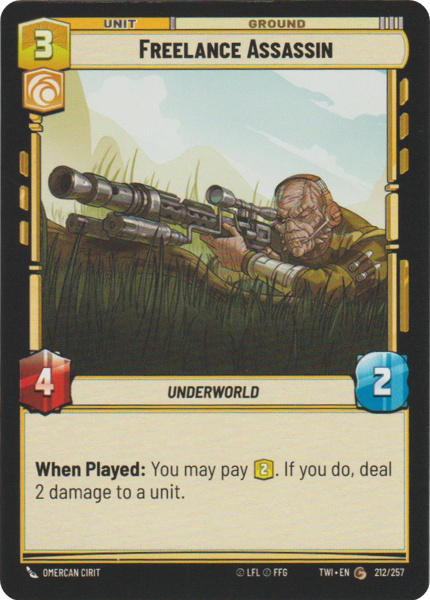 FREELANCE ASSASSIN - Unlimited Twilight of the Republic