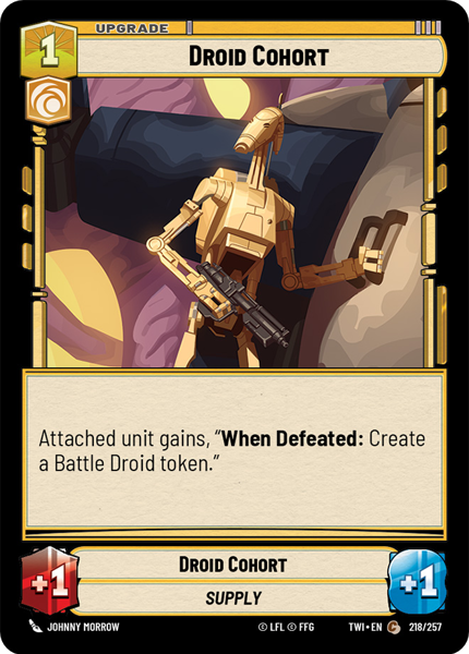 DROID COHORT - Unlimited Twilight of the Republic
