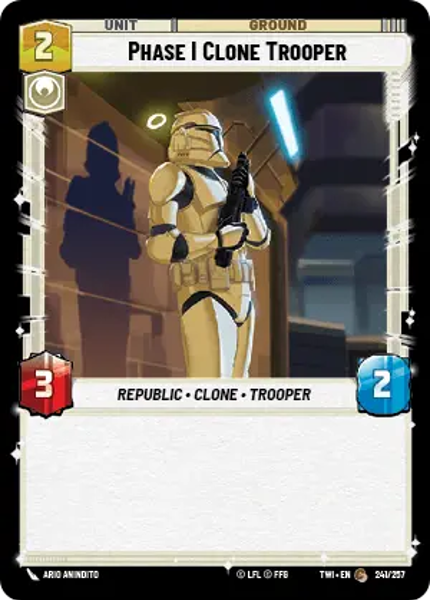 PHASE 1 CLONE TROOPER - Unlimited Twilight of the Republic