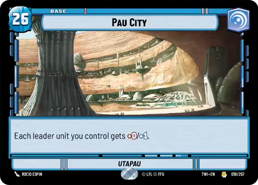 Foil - Base - PAU CITY - Unlimited Twilight of the Republic