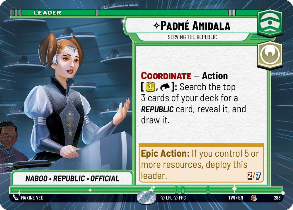 Hyperspace - Leader - PADME AMIDALA - Unlimited Twilight of the Republic