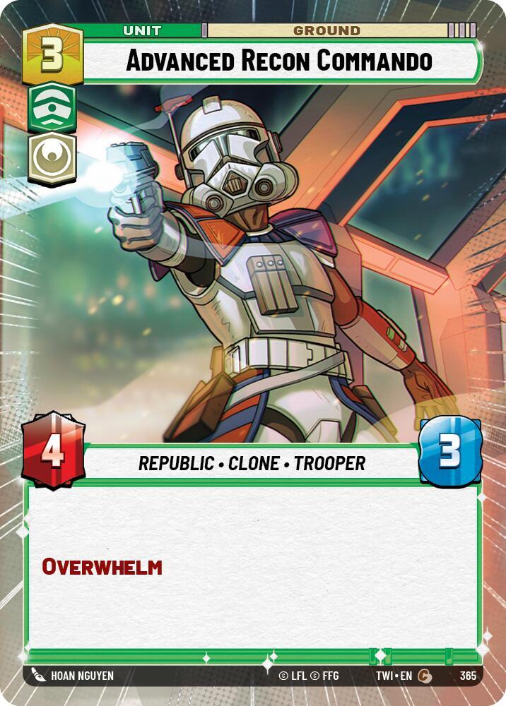 Hyperspace - ADVANCED RECON COMMANDO - Unlimited Twilight of the Republic