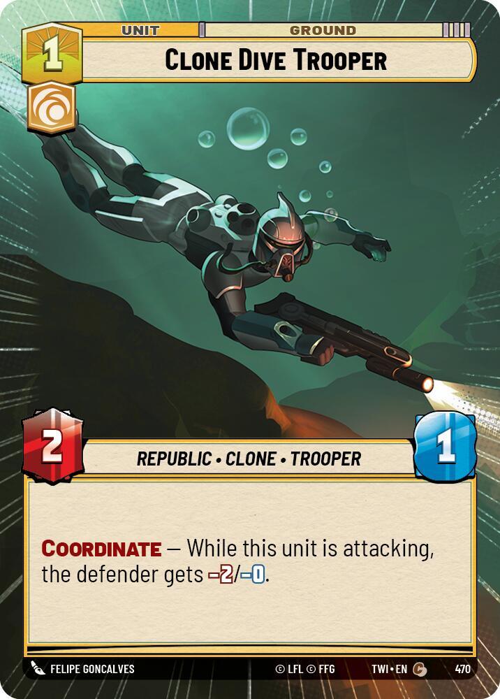Hyperspace - CLONE DIVE TROOPER - Unlimited Twilight of the Republic