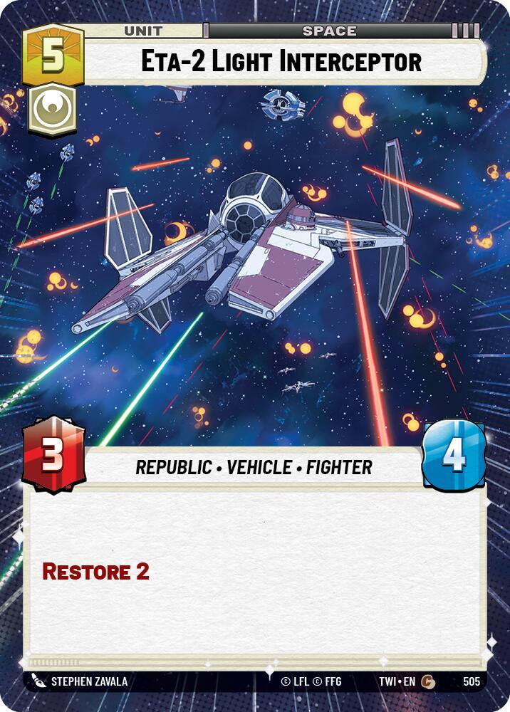 Hyperspace - ETA-2 LIGHT INTERCEPTOR - Unlimited Twilight of the Republic