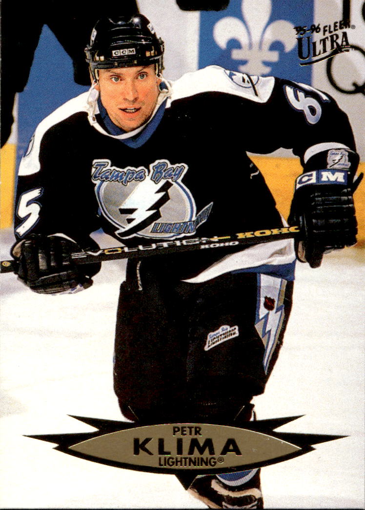 PETR KLÍMA 95-96 Fleer Ultra (barva na kartě)