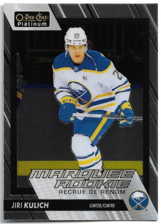 Marquee Rookie JIŘÍ KULICH 23-24 UD O-Pee-Chee OPC Platinum