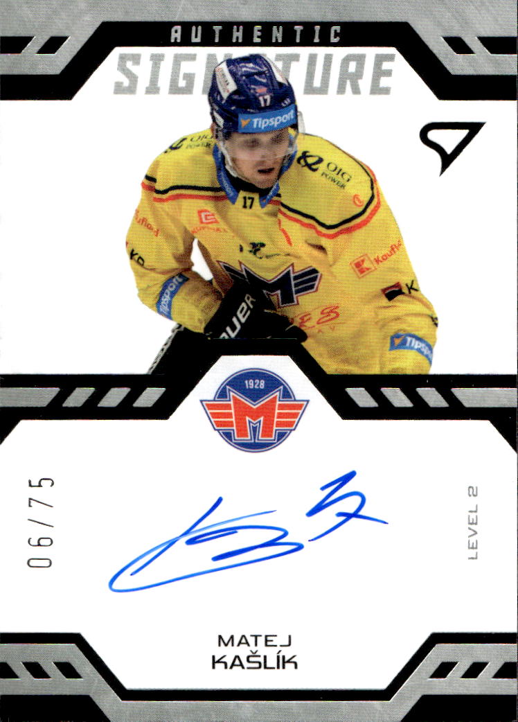 Auto Authentic Signature Level 2 MATEJ KAŠLÍK 24-25 SportZoo ELH Serie 1 /75
