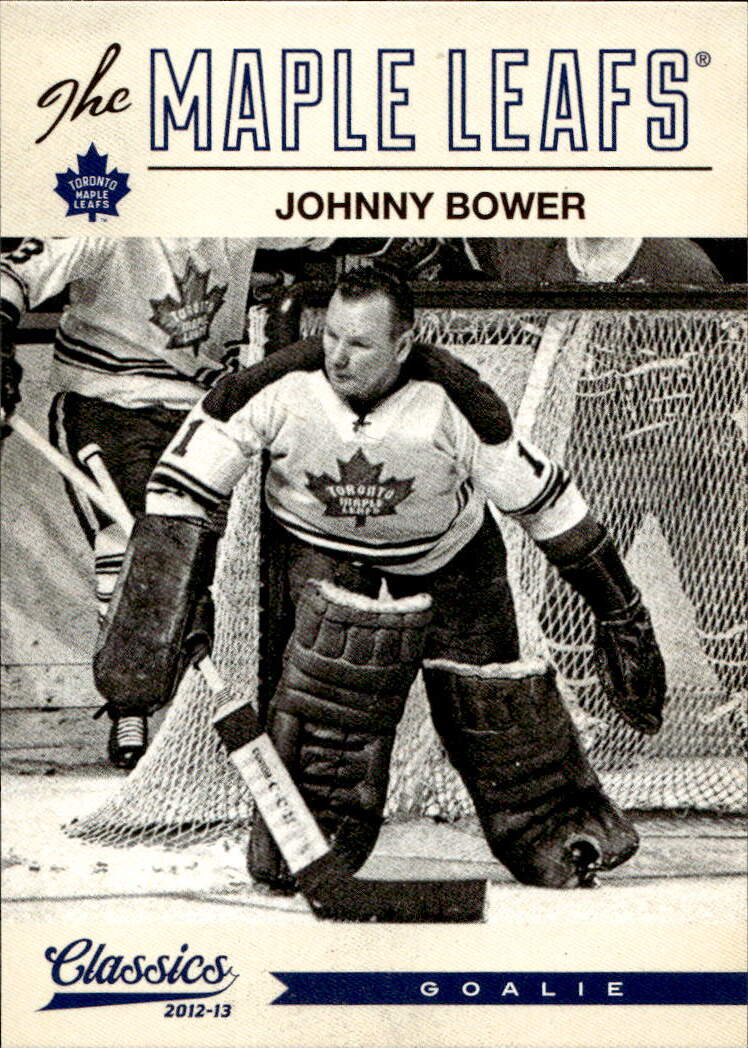 JOHNNY BOWER 12-13 Panini Classics Signatures