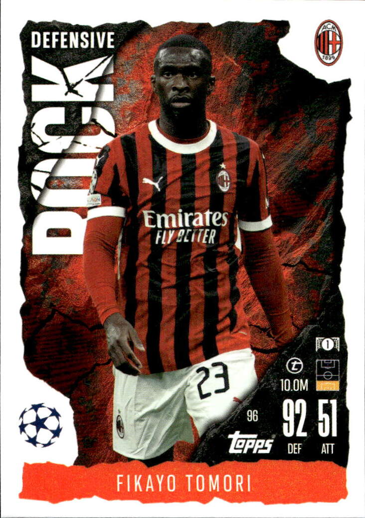 Defensive Rock FIKAYO TOMORI 24-25 Match Attax Extra UCL