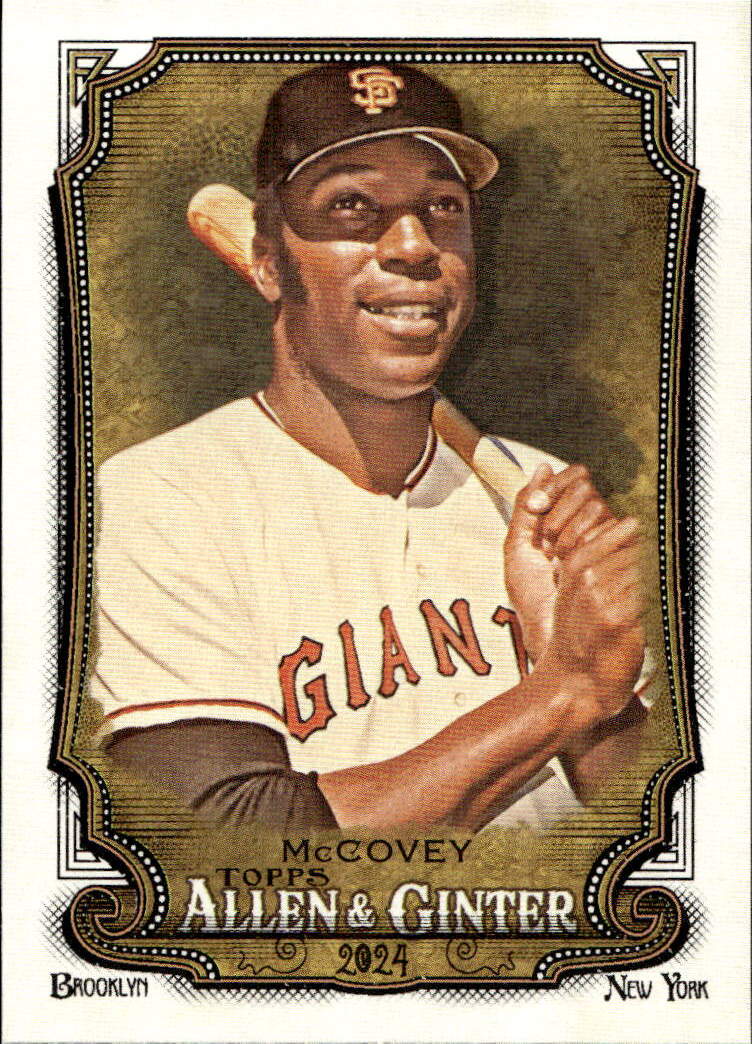 SP WILLIE MCCOVEY 2024 Topps Allen & Ginter