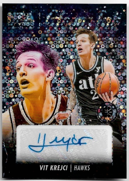 Auto Hoops Ink VÍT KREJČÍ 23-24 Panini Hoops Premium Stock Basketball