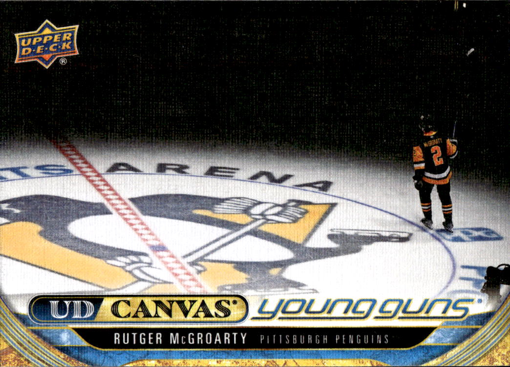 Rookie Canvas Young Guns RUTGER MCGROARTY 24-25 UD Series 2