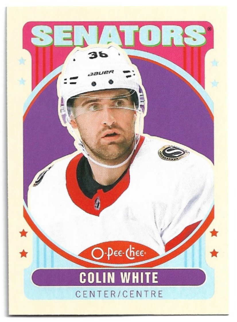 Retro COLIN WHITE 21-22 UD O-Pee-Chee OPC