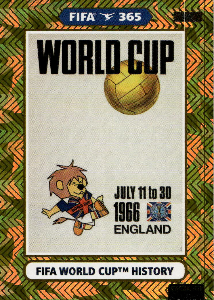 World Cup 1966 England 2021 Panini FIFA 365 FIFA World Cup History