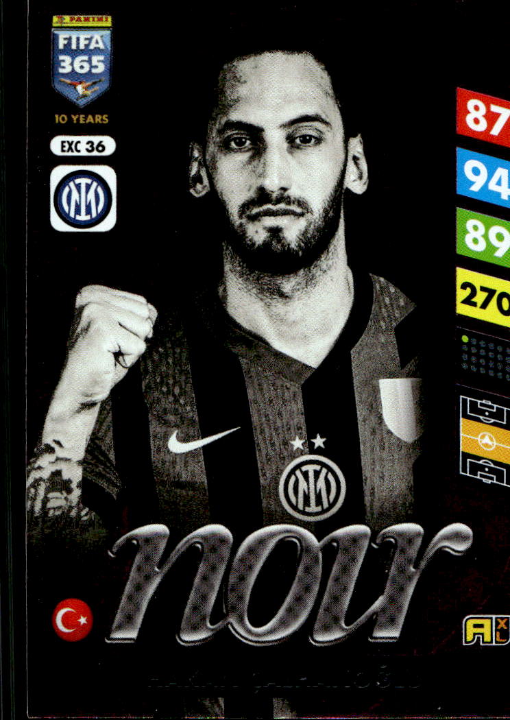 Noir HAKAN CALHANOGLU 2025 Panini FIFA 365