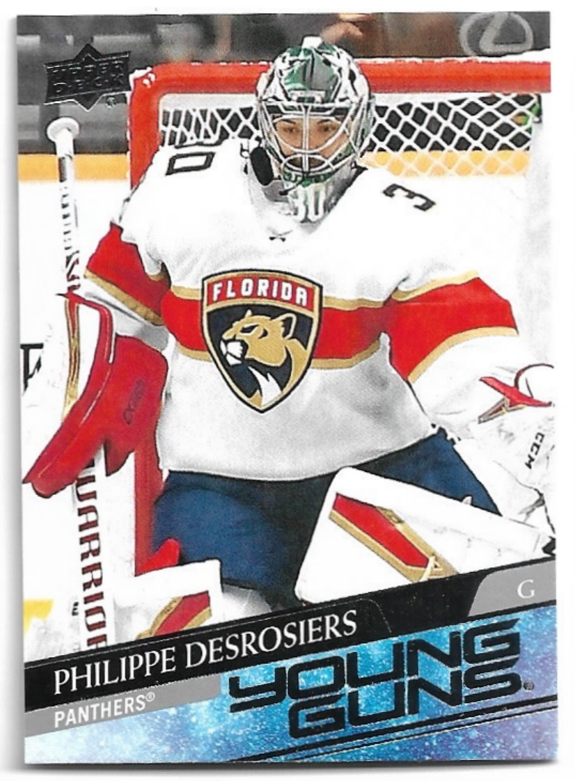 Rookie Young Guns PHILIPPE DESROSIERS 20-21 UD Series 2