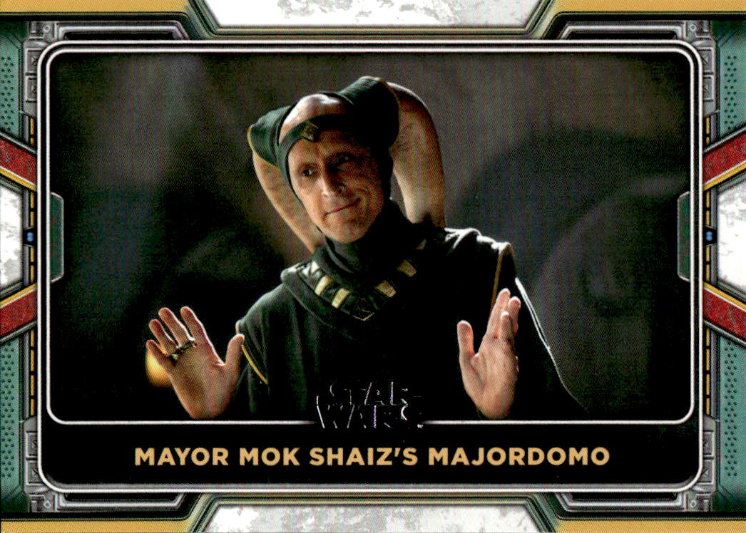 Mayor Mok Shaiz’s Majordomo 2022 Topps The Book of Boba Fett