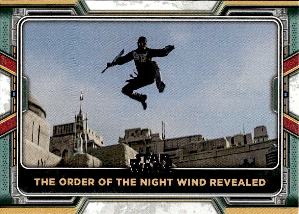 The Order of the Night Wind revealed 2022 Topps The Book of Boba Fett