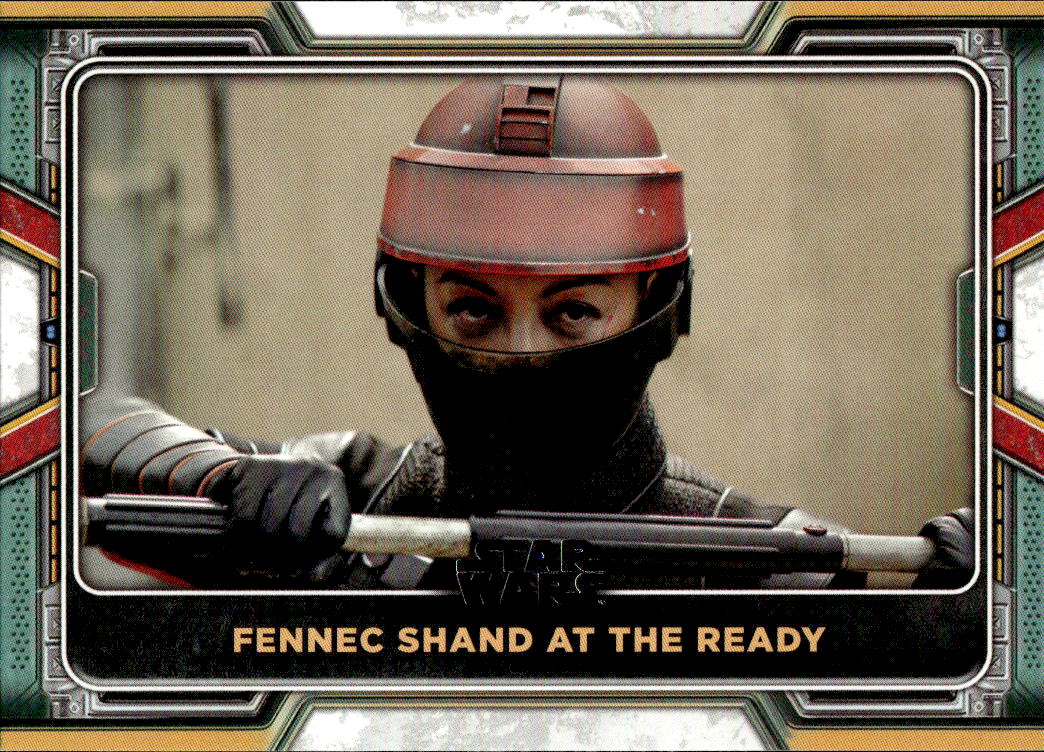 Fennec Shand at the Ready 2022 Topps The Book of Boba Fett