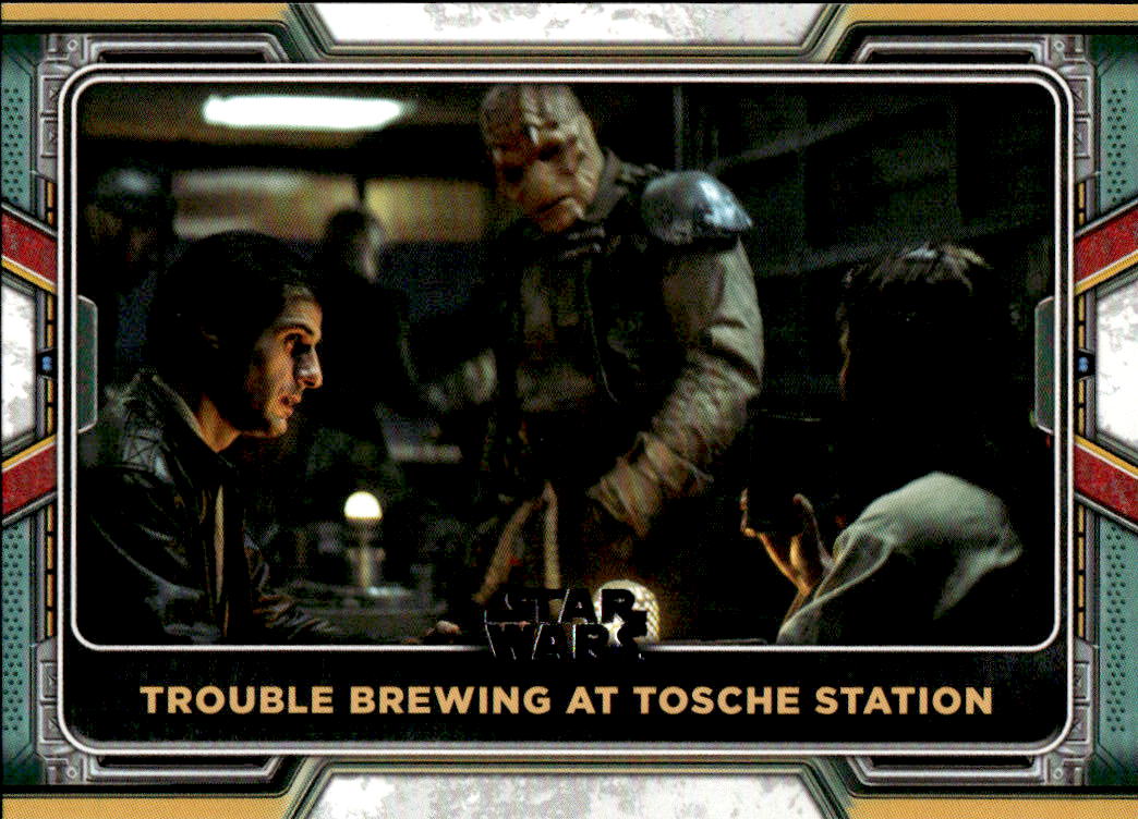 Trouble Brewing at Tosche Station 2022 Topps The Book of Boba Fett