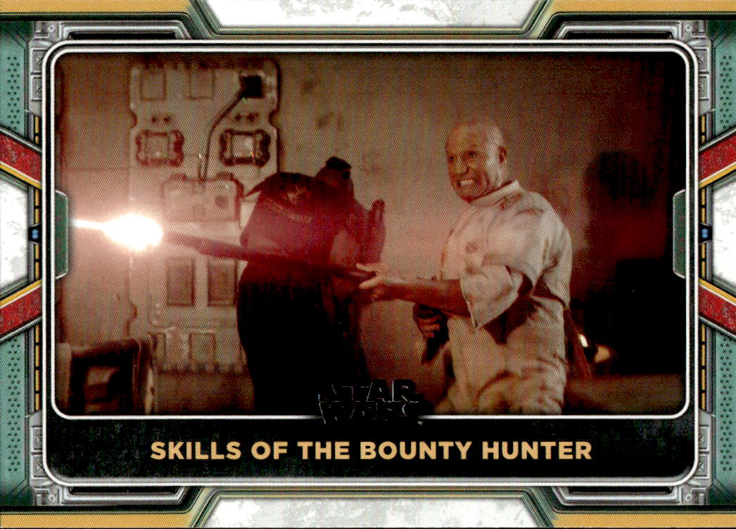 Skills of the Bounty Hunter 2022 Topps The Book of Boba Fett