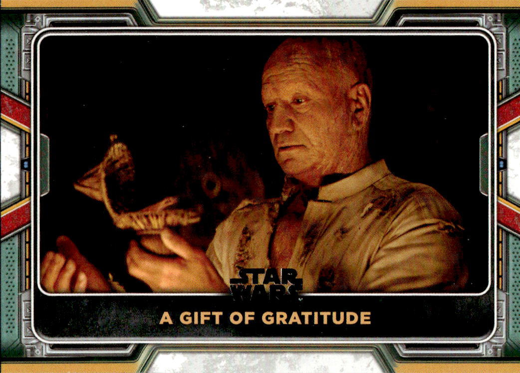 A gift of gratitude 2022 Topps The Book of Boba Fett