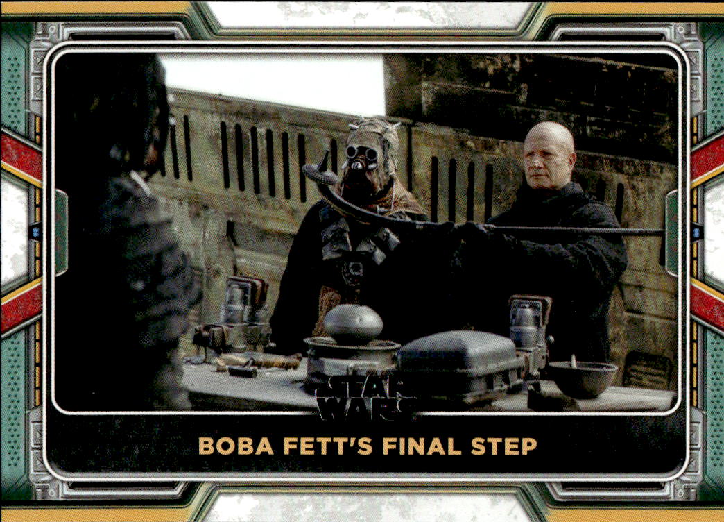Boba Fett's final step 2022 Topps The Book of Boba Fett