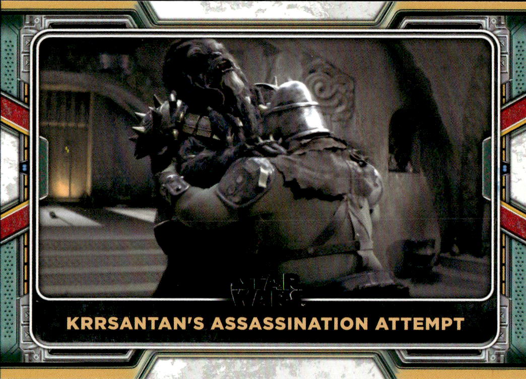 Krrsantan's Assassination Attempt 2022 Topps The Book of Boba Fett