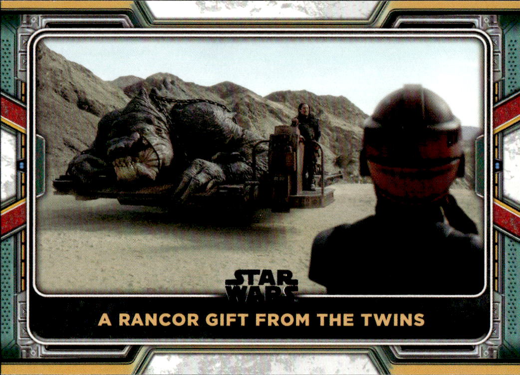 A Rancor Gift from the Twins 2022 Topps The Book of Boba Fett