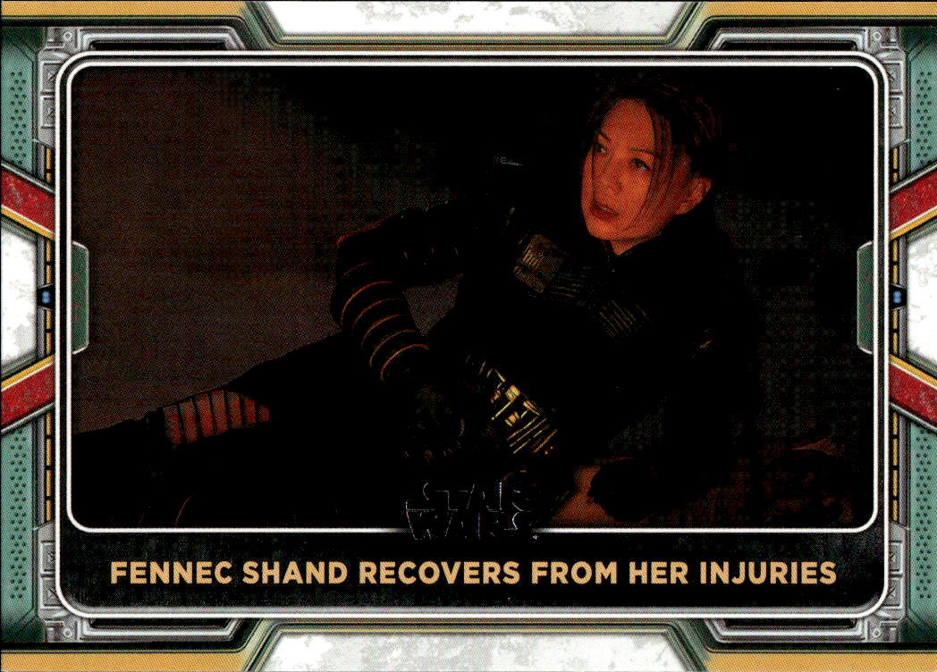 Fennec Shand Recovers from Her Injuries 2022 Topps The Book of Boba Fett
