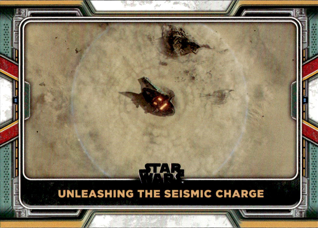 Unleashing the Seismic Charge 2022 Topps The Book of Boba Fett