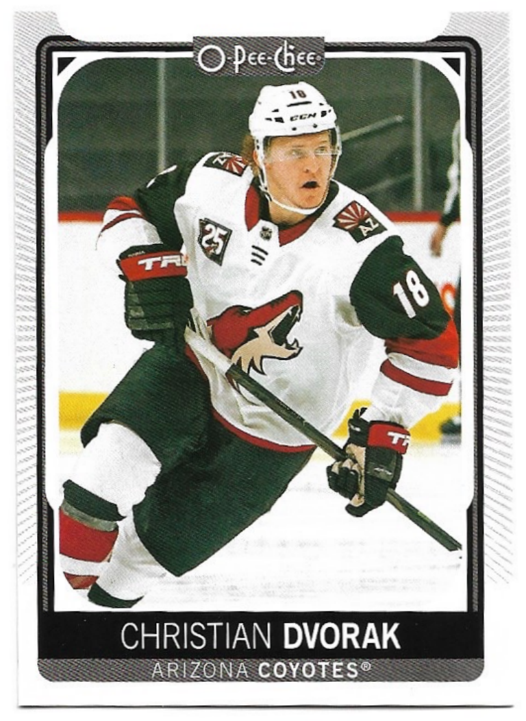CHRISTIAN DVORAK 21-22 UD O-Pee-Chee OPC