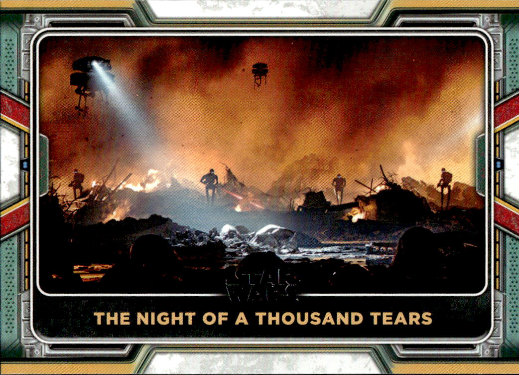 The Night of a Thousand Tears 2022 Topps The Book of Boba Fett