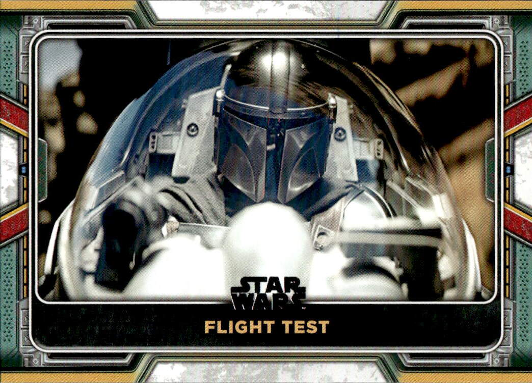 Flight Test 2022 Topps The Book of Boba Fett