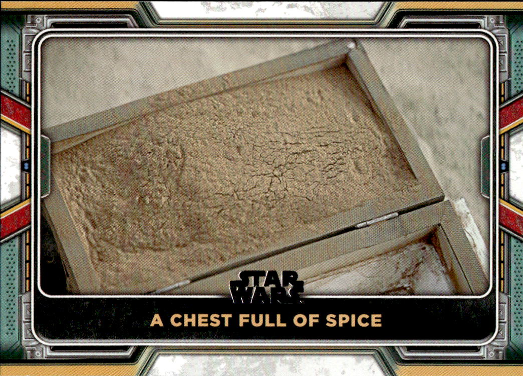 A Chest Full of Spice 2022 Topps The Book of Boba Fett