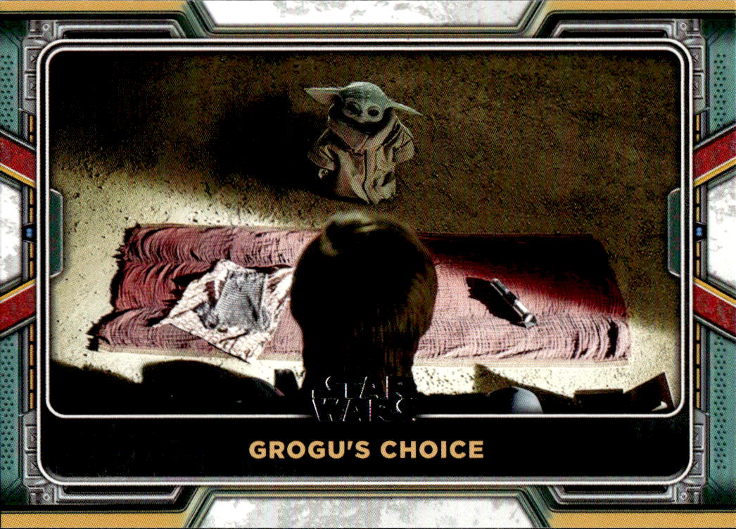 Grogu's Choice 2022 Topps The Book of Boba Fett
