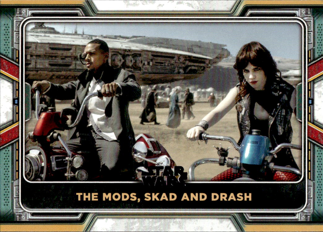 The Mods, Skad and Drash 2022 Topps The Book of Boba Fett