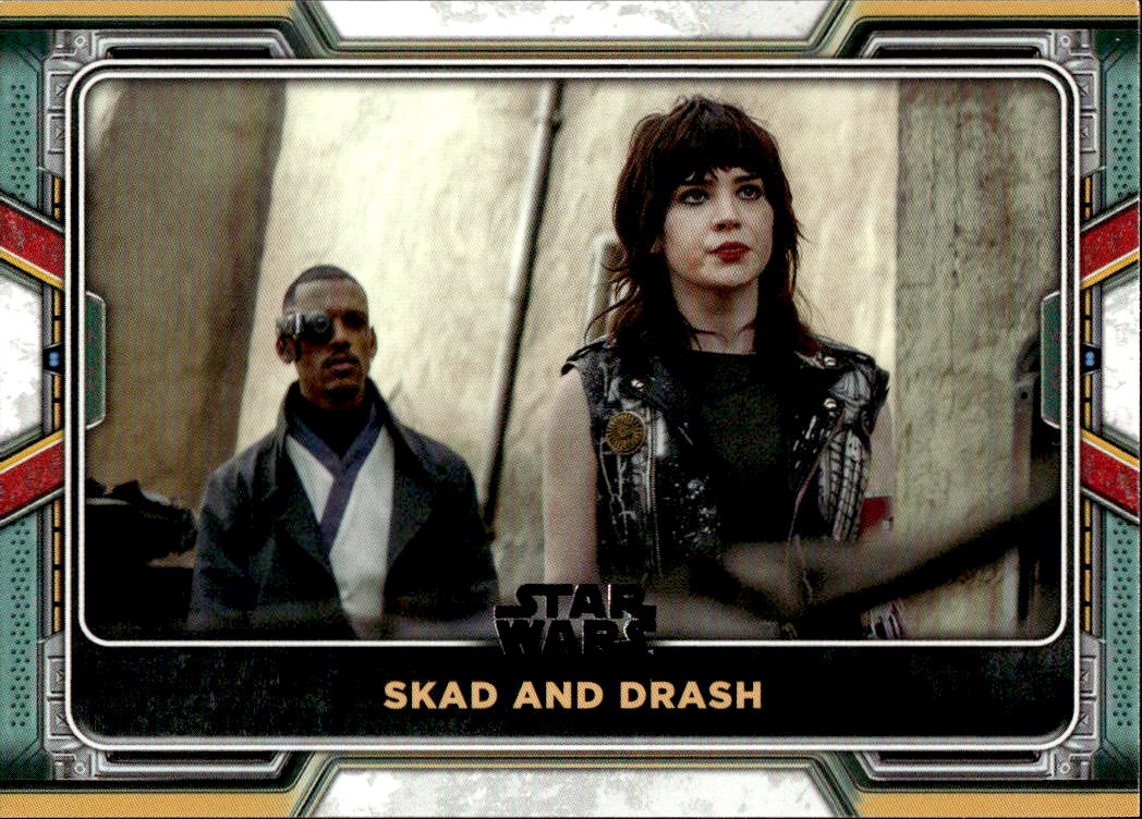 Skad and Drash 2022 Topps The Book of Boba Fett