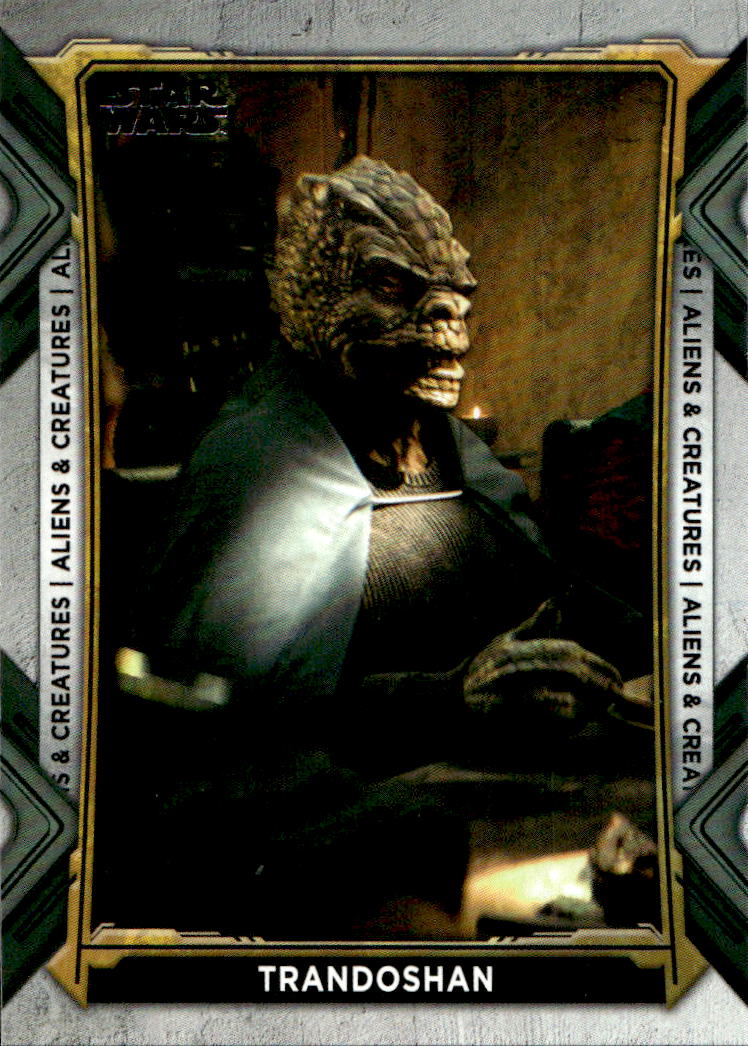 Aliens & Creatures TRANDOSHAN 2022 Topps The Book of Boba Fett