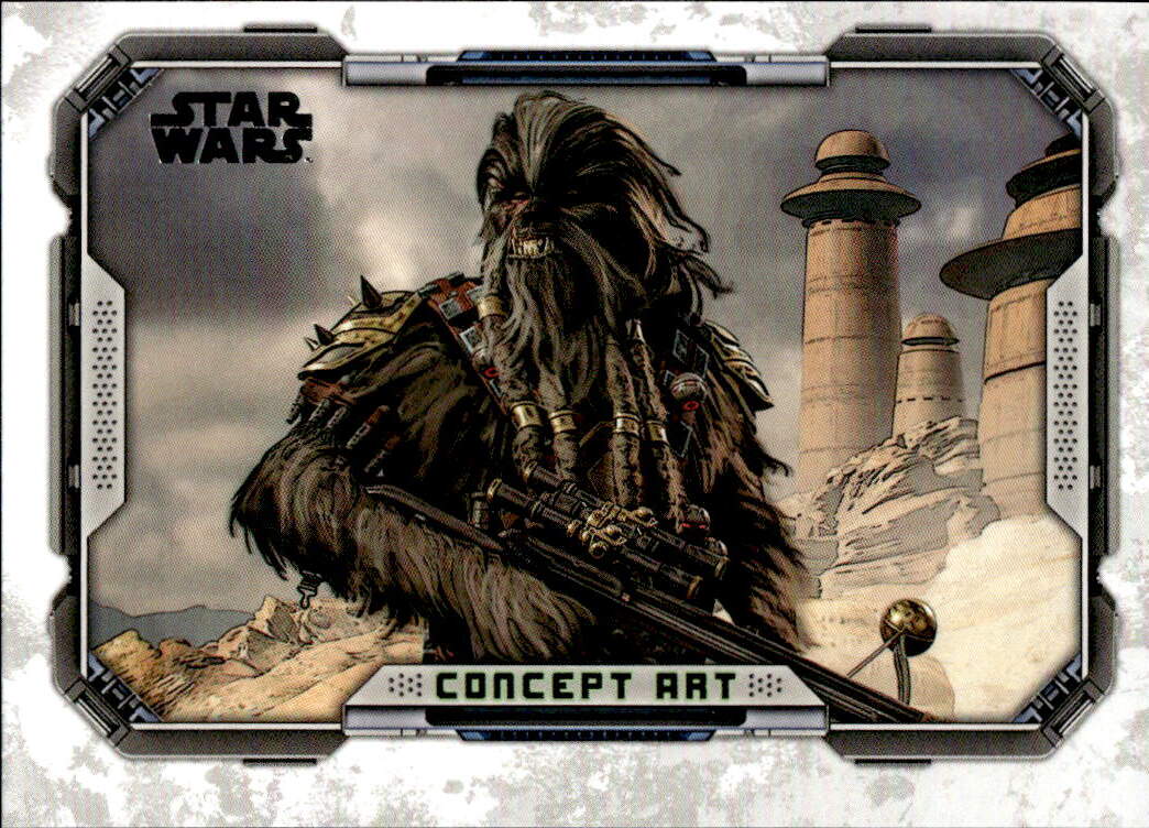 Concept Art KRRSANTAN 2022 Topps The Book of Boba Fett