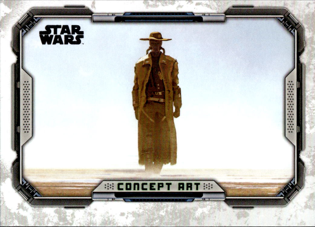 Concept Art A STRANGER APPROACHES 2022 Topps The Book of Boba Fett