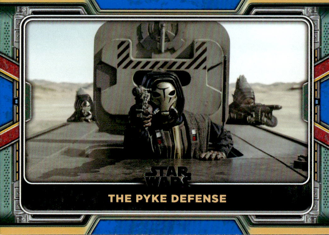 Blue The Pyke Defense 2022 Topps The Book of Boba Fett