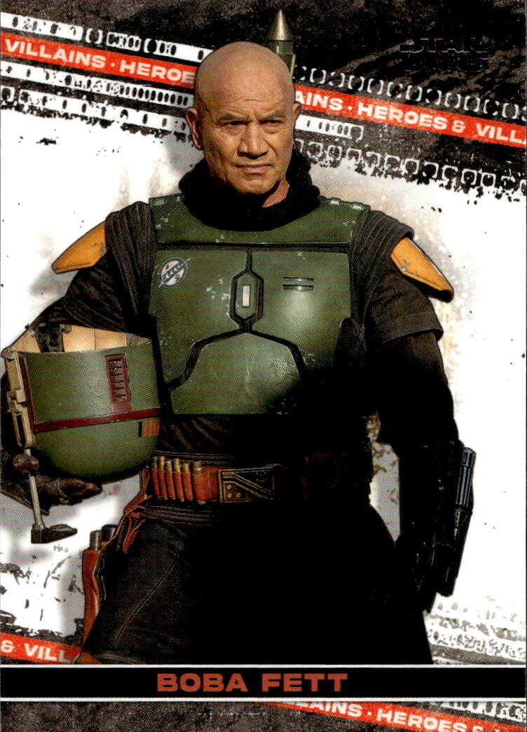 Characters BOBBA FETT 2022 Topps The Book of Boba Fett