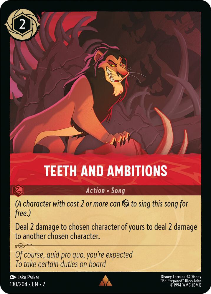 TEETH AND AMBITIONS