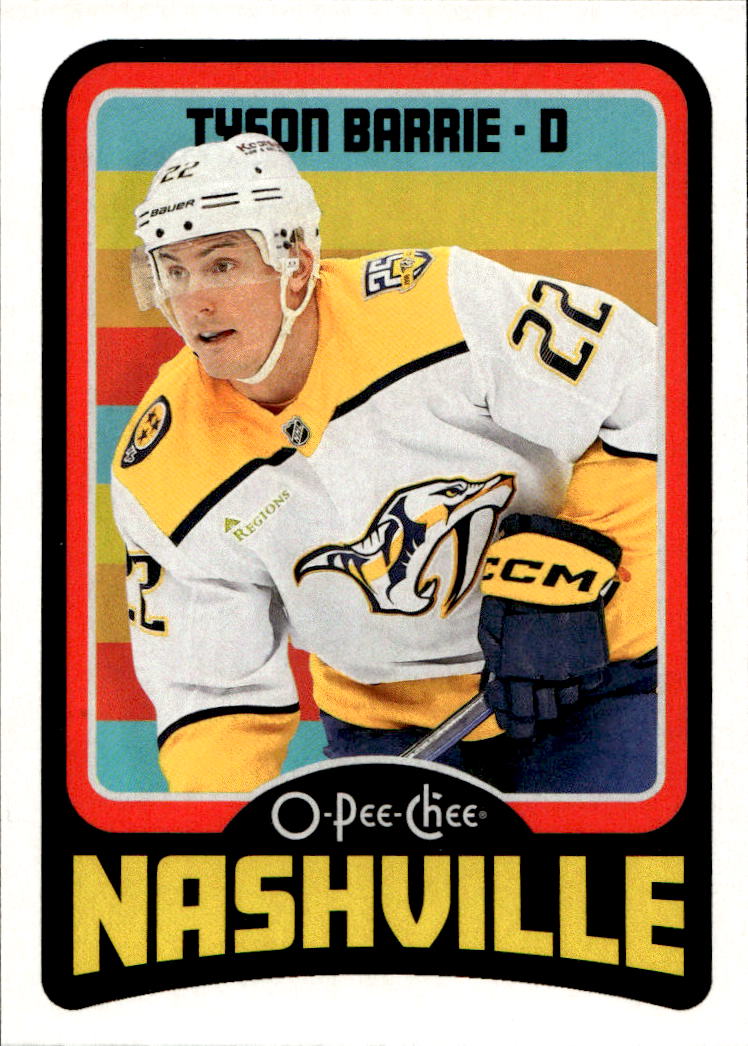 Retro TYSON BARRIE 24-25 UD O-Pee-Chee OPC