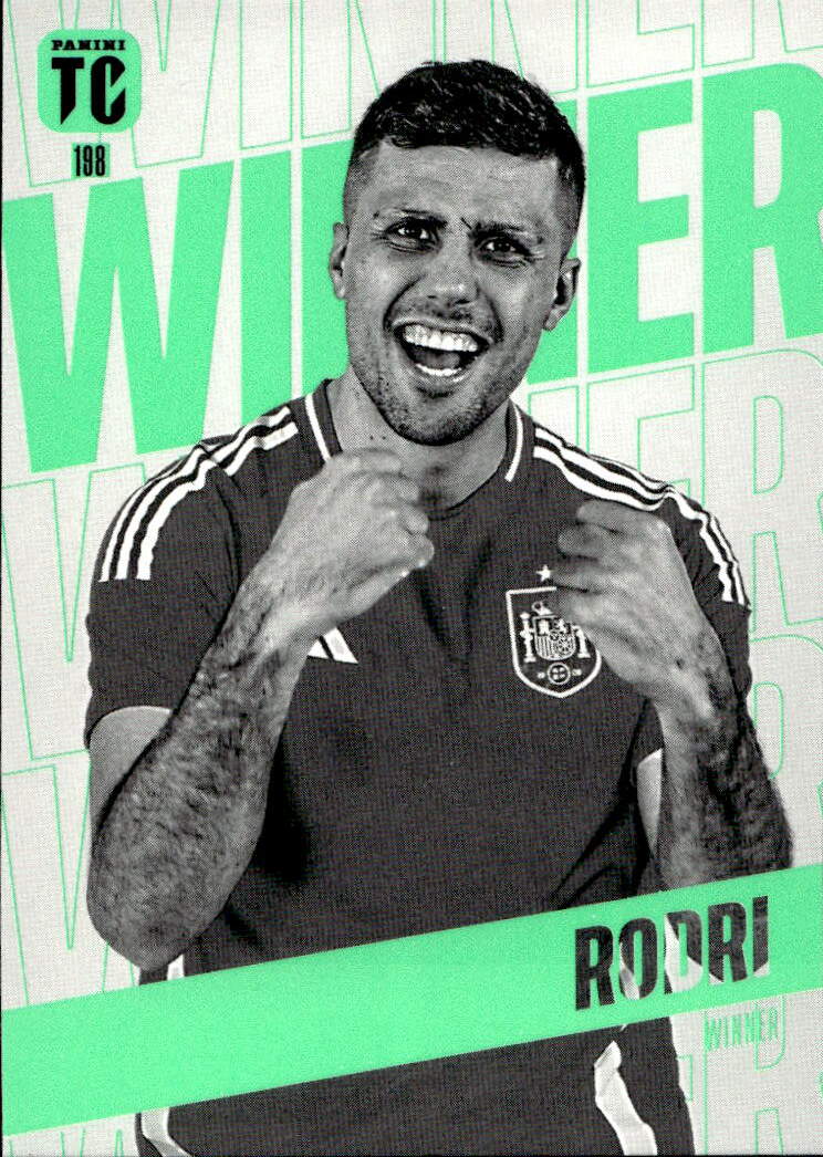 Winner RODRI 2025 Panini Top Class
