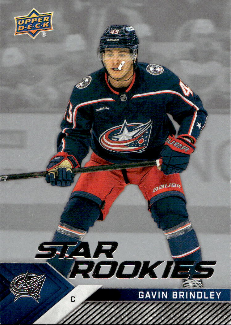 Rookie GAVIN BRINDLEY 24-25 UD Star Rookies Box Set