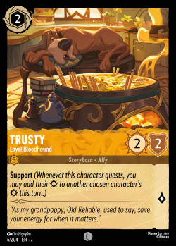 TRUSTY - Loyal Bloodhound